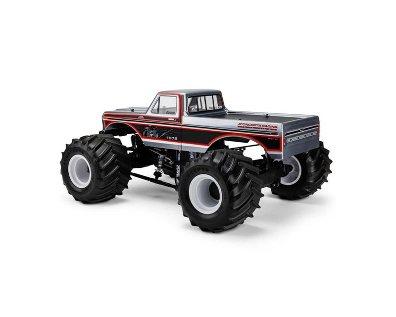 0481 JConcepts 1979 Ford F-250 Single Cab 1/10 Monster Truck Body (Clear) (13.0”)