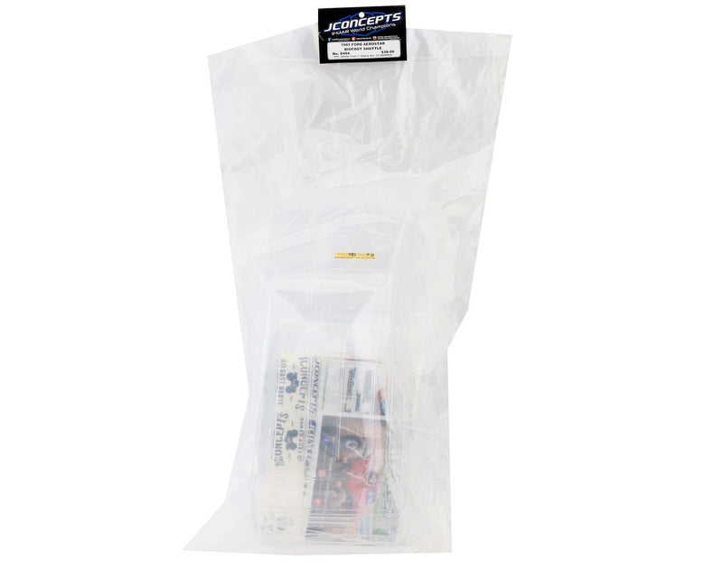 0484 JConcepts 1985 Ford Aerostar "BIGFOOT" Shuttle Regulator Body (Clear)