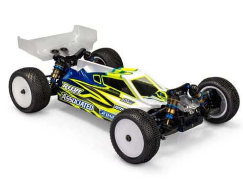 JConcepts RC10 B74 "P2" Body w/Carpet Wing (Clear), 0499