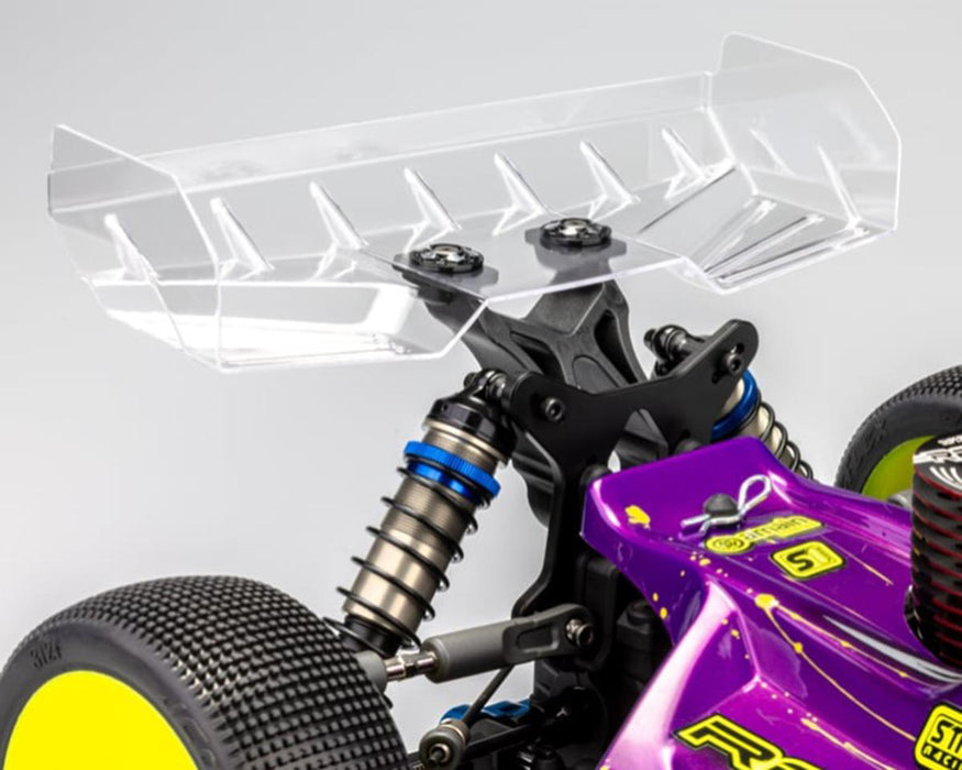 0508 JConcepts Finnisher 1/8 Polycarbonate Rear Wing (Pre-Trimmed) (Clear)