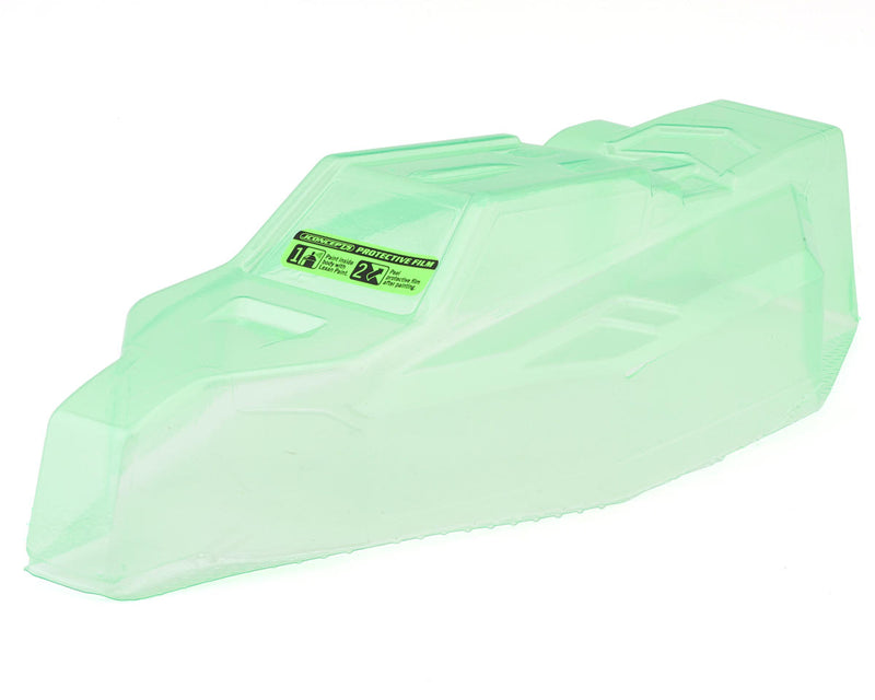 JConcepts RC10 B7/B7D "F2" Body w/Turf & Carpet Wings (Clear) (Light Weight) 0614L