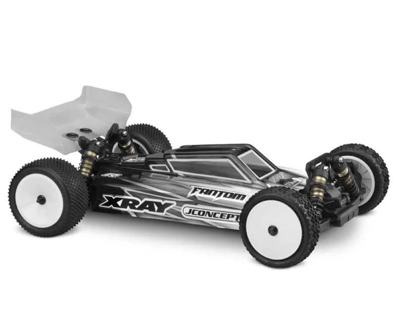 0641L JConcepts XRAY XB4 "F2" 1/10 Buggy Body w/Two Wings (Clear) (Lightweight) (2024/2025/2026)