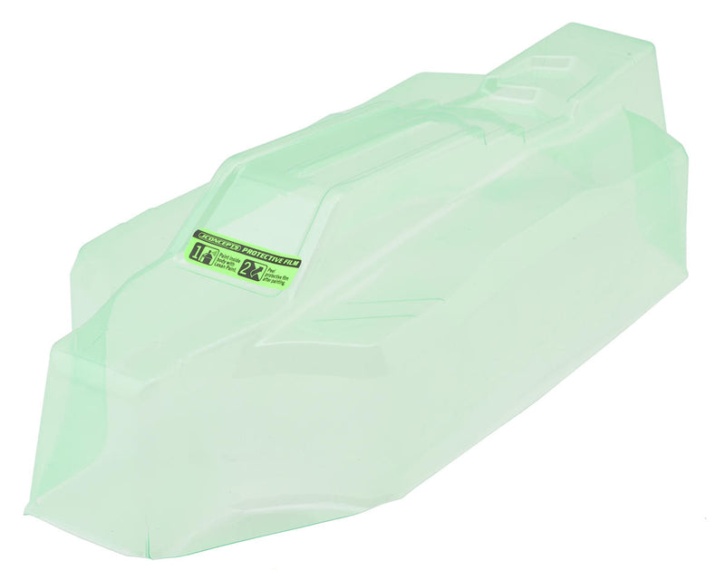 0641L JConcepts XRAY XB4 "F2" 1/10 Buggy Body w/Two Wings (Clear) (Lightweight) (2024/2025/2026)