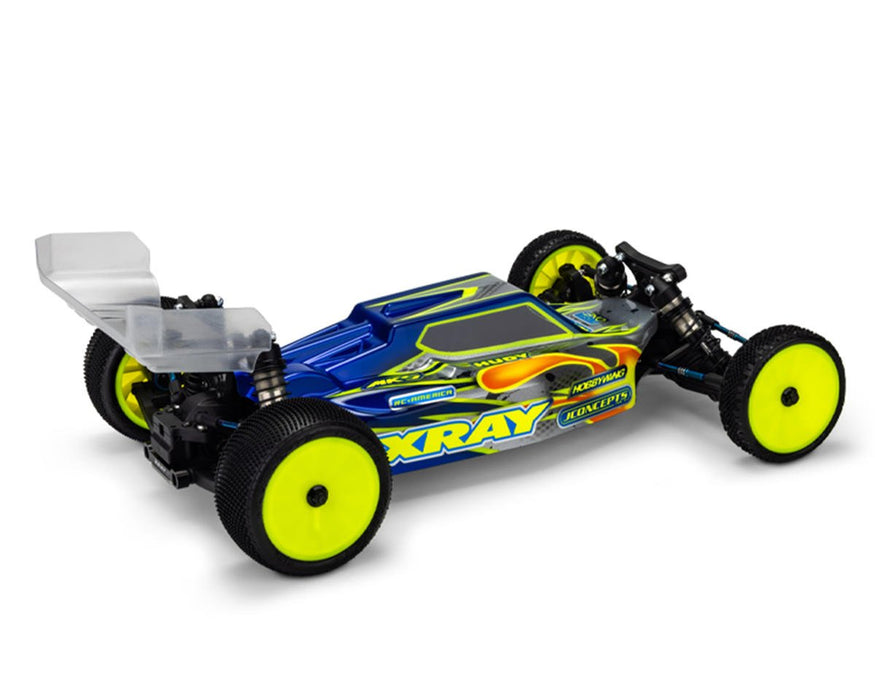 0645L JConcepts XRAY XB2 2024 "S15" 1/10 Buggy Body (Clear) (Lightweight) w/Two Wings