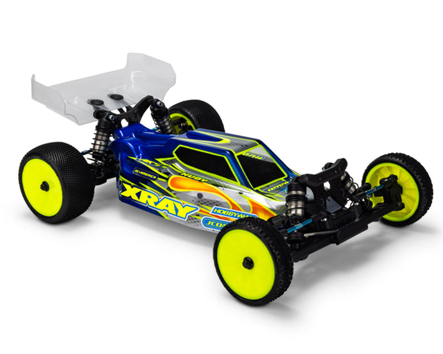 0645L JConcepts XRAY XB2 2024 "S15" 1/10 Buggy Body (Clear) (Lightweight) w/Two Wings