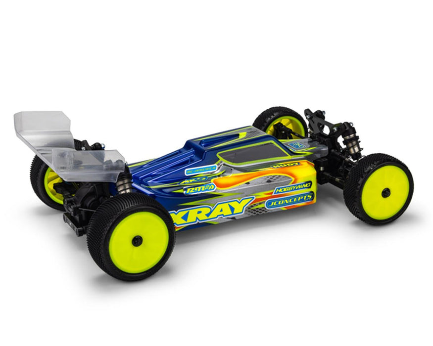 0646L JConcepts XRAY XB4 2024 "S15" 1/10 Buggy Body (Clear) (Lightweight) w/Two Wings