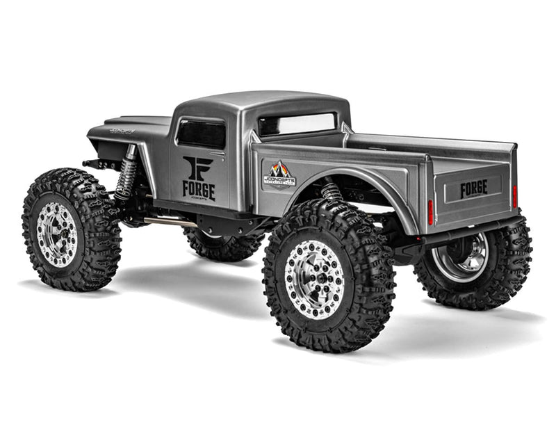 0666 JConcepts The Forge 1/10 Rock Crawler Pre-Trimmed Body (12.3") (Clear)