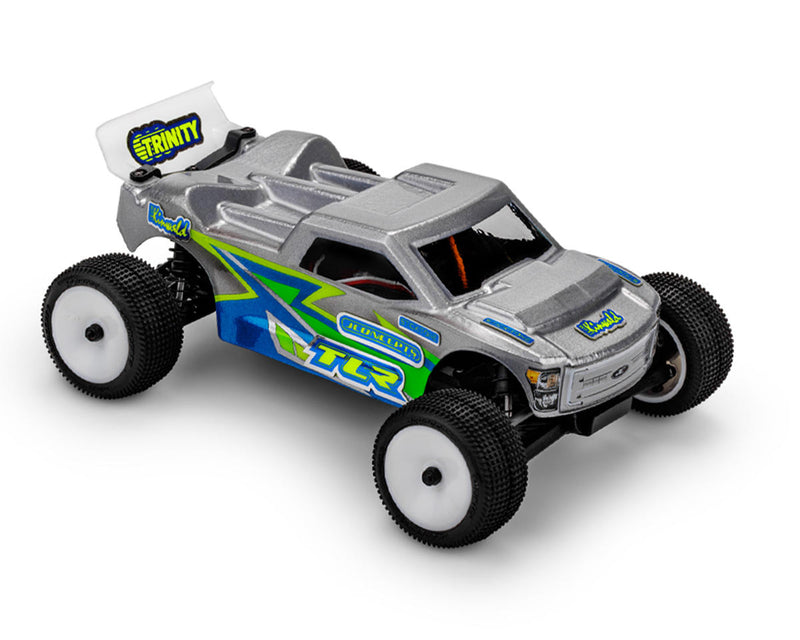 0705 JConcepts Losi® Micro-T™ Finnisher Stadium Truck Body w/Spoiler (Clear)
