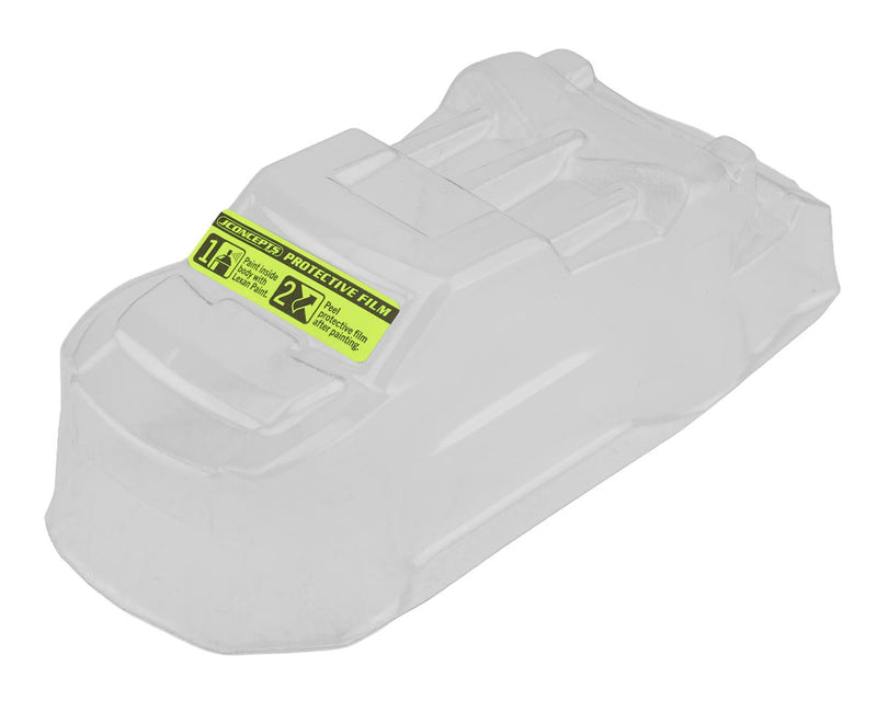 0705 JConcepts Losi® Micro-T™ Finnisher Stadium Truck Body w/Spoiler (Clear)