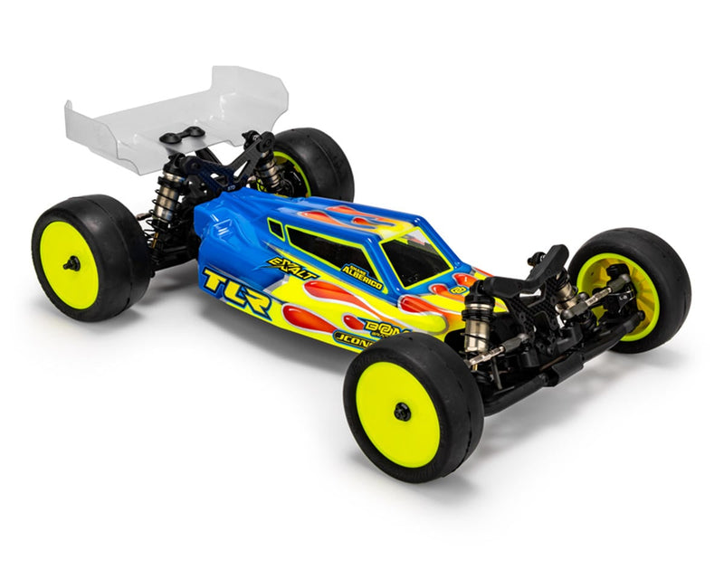 0706L JConcepts TLR 22X "S2" 1/10 Buggy Body w/Aero Wing (Clear) (Light Weight)