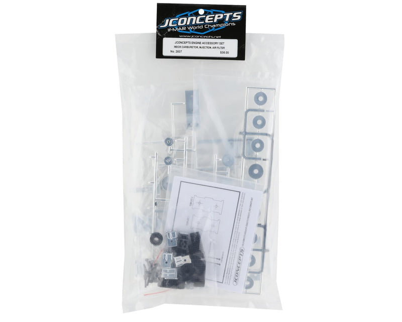 2537 JConcepts Engine Accessory Set (Chrome)
