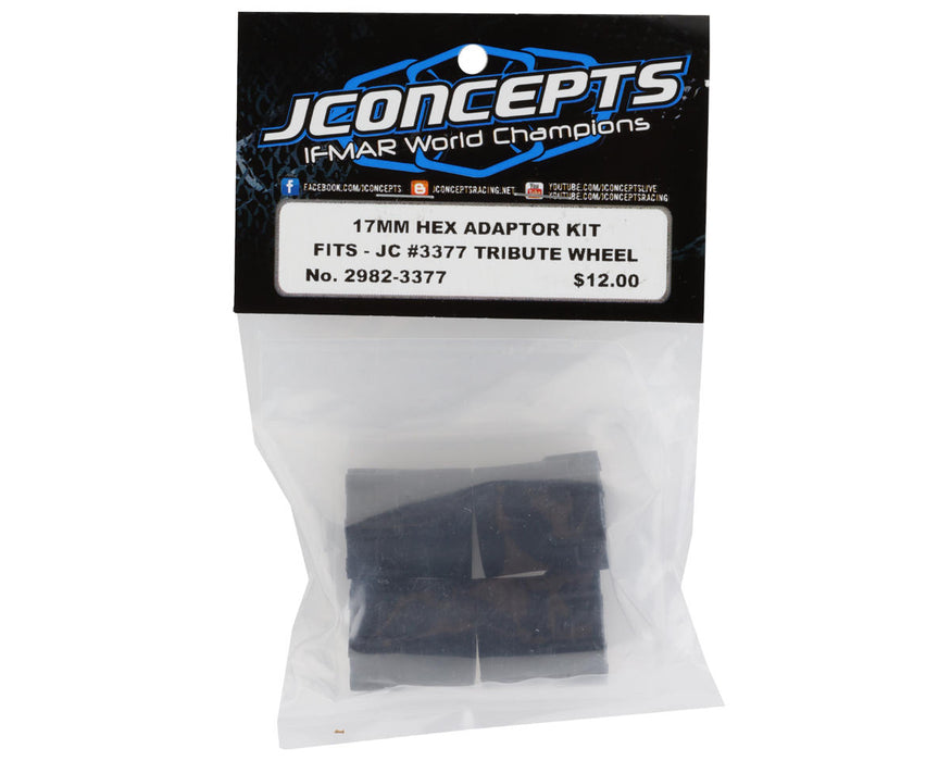 2982-3377 JConcepts Losi LMT 17mm Hex Adaptor (JConcepts Tribute Wheels) (25mm Offset)