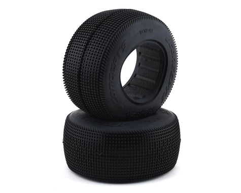 3128-01 JConcepts Sprinter Short Course Dirt Oval Tires (2) (Blue)