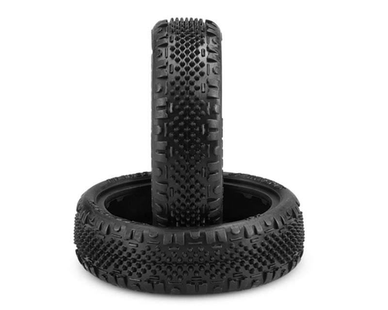 3181-011 JConcepts Pin Swag Slim 2.2" 2WD Front Buggy Carpet Tires (2) (Purple)