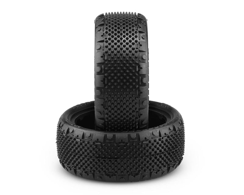 3182-011 JConcepts Pin Swag 2.2" 4WD Buggy Front Carpet Tires (2) (Purple)