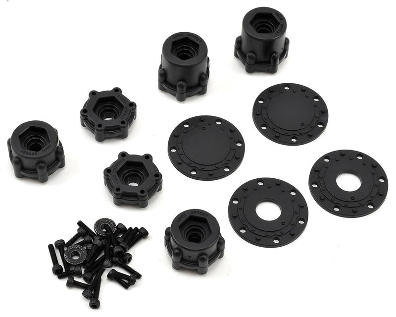 3377B JConcepts Tribute 2.6 Monster Truck Wheel (Black) (2)