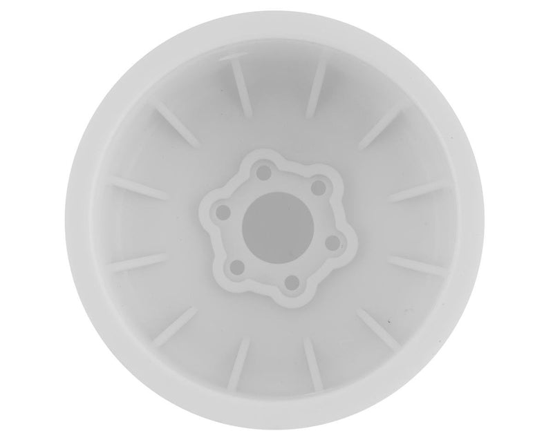 3377W JConcepts Tribute 2.6  Monster Truck Wheel (White) (2)