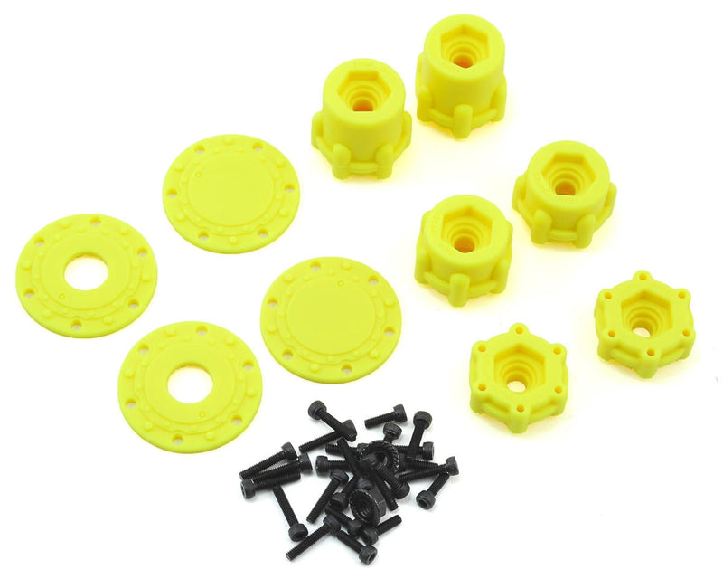3377Y JConcepts Tribute 2.6 Monster Truck Wheel (Yellow) (2)