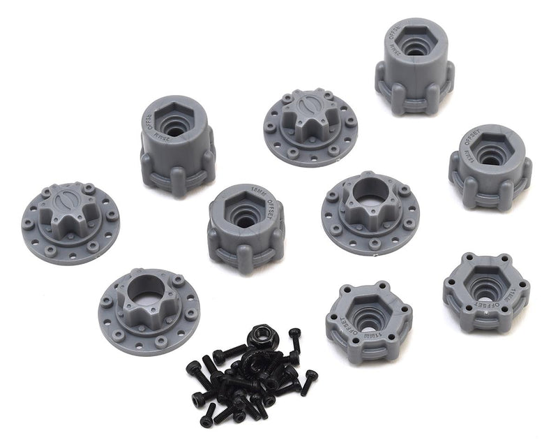 3380S - JConcepts Midwest 2.2 MT 12mm Hex Wheel w/Adaptor, Silver(2)