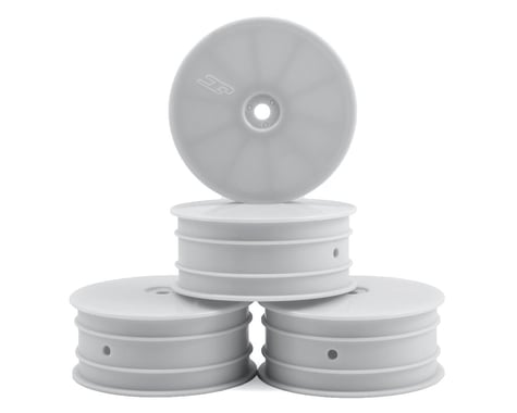 JConcepts 3381W 12mm Hex Mono Front Wheel (White) (4) (B64)