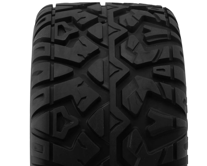 4015-3994 JConcepts G-Locs Pre-Mounted Monster Truck Tires w/Hazard Wheel (Black) (2) (Platinum)