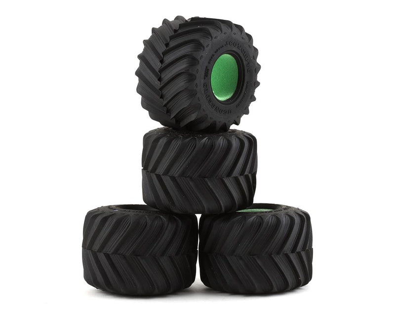 4042-01 JConcepts 1.1" Renegades 1/24 Mini Monster Truck Tire (4) (Blue)