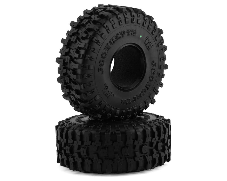 4051-02 JConcepts Tusk 2.2" All Terrain Rock Crawler Tires (2) (Green) (OD - 5.79”)