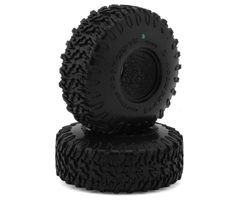 4053-02 JConcepts Scorpios 1.0" Micro Crawler Tires (63mm OD) (2) (Green)