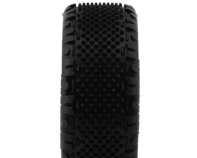 JConcepts Pin Swag LP Wide 2.2" Pre-Mounted 2WD Front Buggy Carpet Tires (Pink) (2) w/12mm Hex