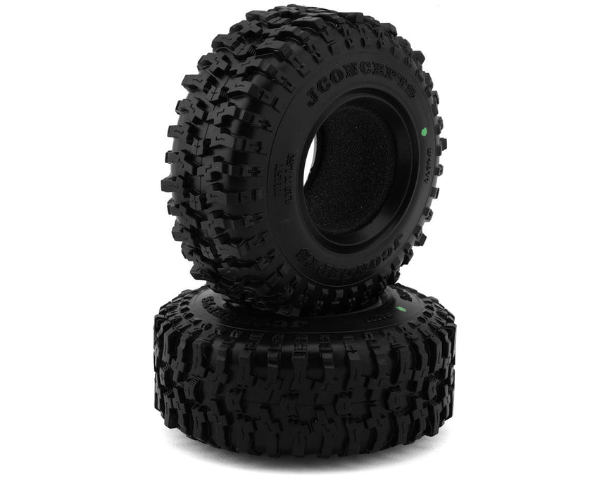 4077-02 JConcepts Tusk 1.9" All Terrain Crawler Tires (2) (4.19" - Class 1) (Green)