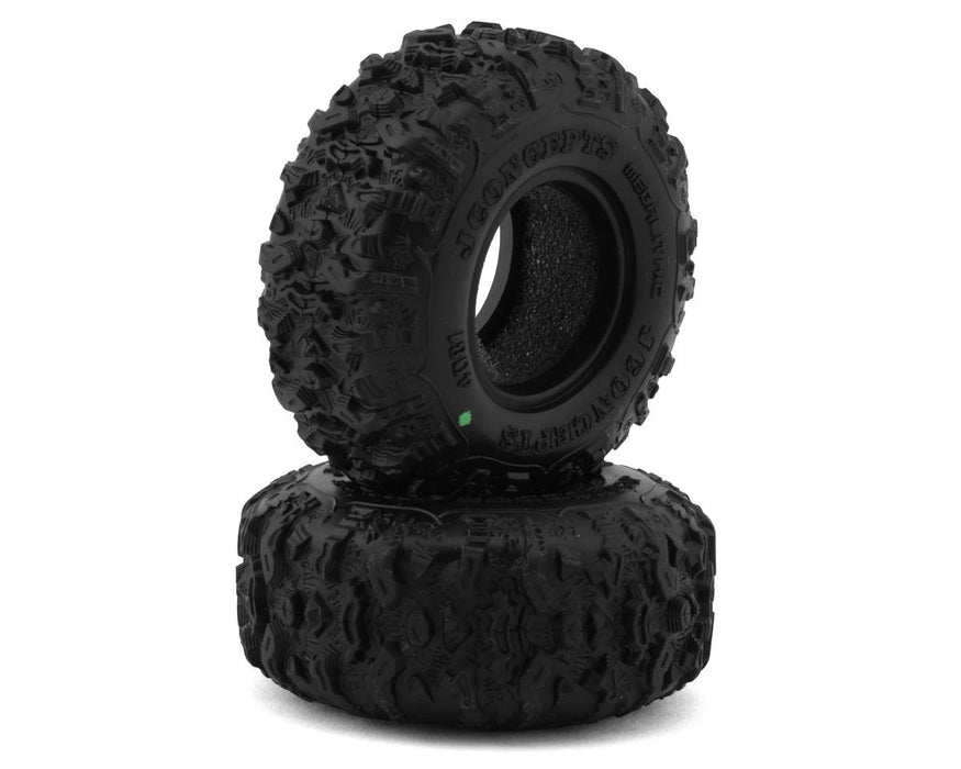 4081-02 JConcepts Megalithic 1.0" Micro Crawler Tires (2) (57mm OD) (Green)