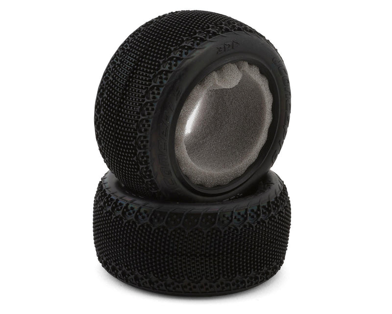 4169-010 JConcepts 3DP 2.2" Rear Buggy Carpet Tires (2) (Pink)