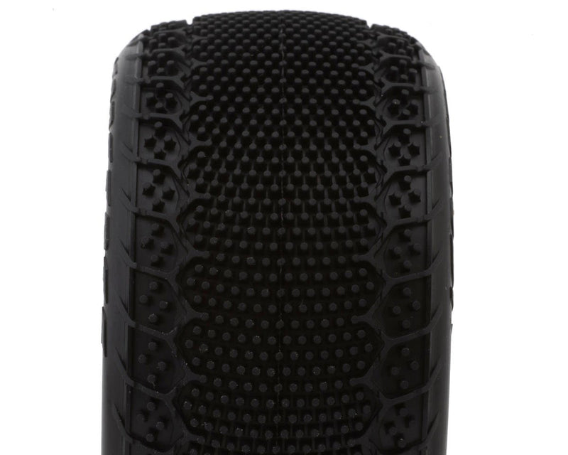 4169-101021 JConcepts 3DP 2.2" Pre-Mounted Rear Buggy Carpet Tires (White) (2) (Pink) w/12mm Hex
