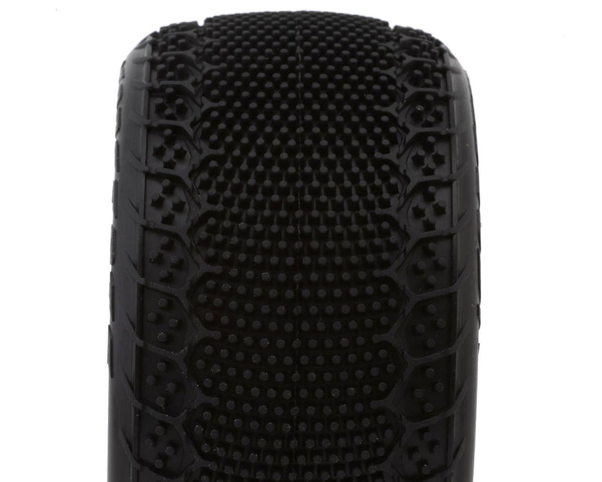 4169-101021 JConcepts 3DP 2.2" Pre-Mounted Rear Buggy Carpet Tires (White) (2) (Pink) w/12mm Hex