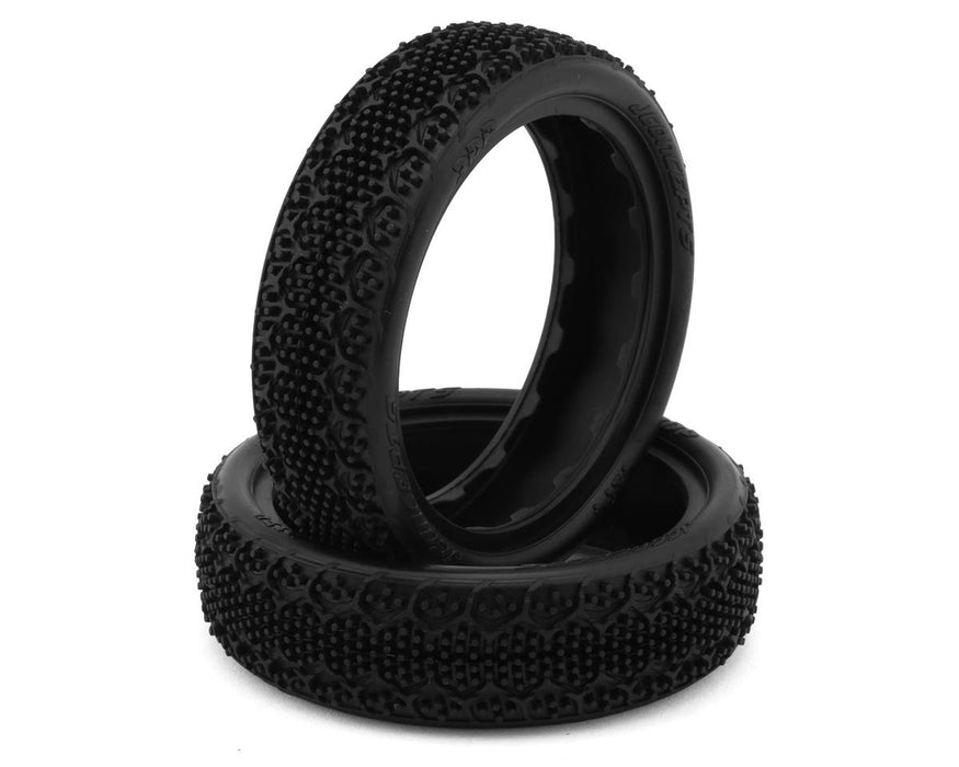4174-010 JConcepts 3DP 2.2" 2WD Front Buggy Carpet Tires (2) (Pink)