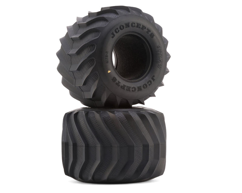 4178-05 JConcepts Outlaw 2.6" Monster Truck Tires (2) (Gold)