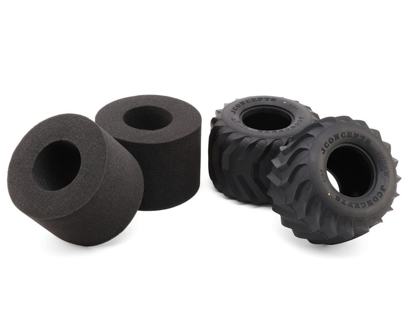 4178-05 JConcepts Outlaw 2.6" Monster Truck Tires (2) (Gold)