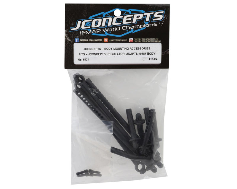 5121 JConcepts Body Mount Accessory Set - Regulator | SMT10 | #0484 Body
