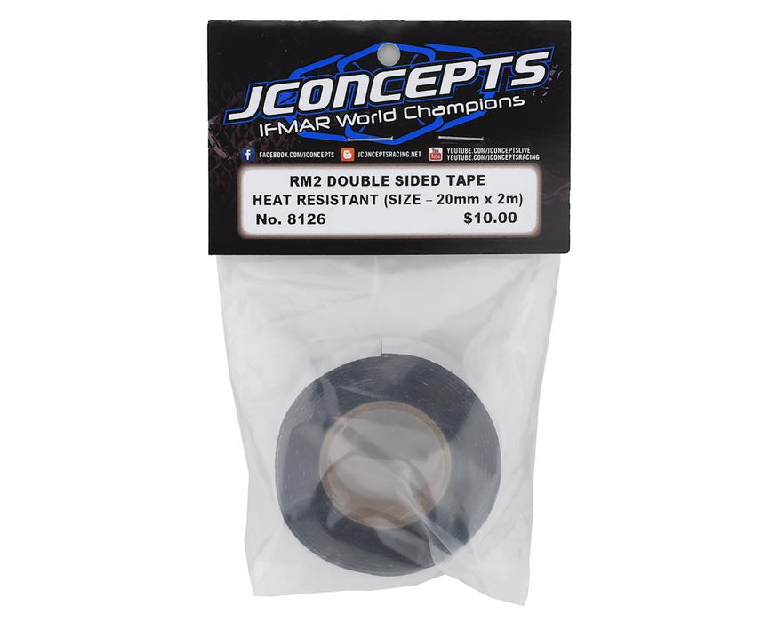 8126 Jconcepts RM2 Double Sided Tape Heat Resistant 20mmx2mm