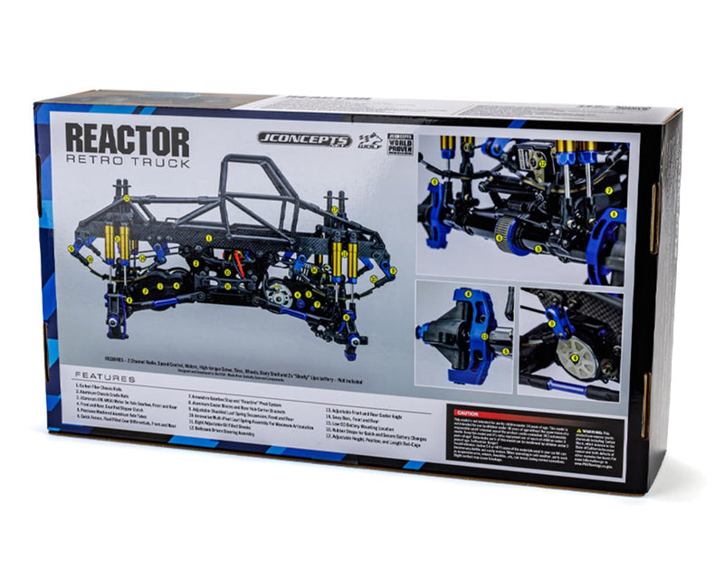 9008 JConcepts REACTOR Stage 2 Kit, "WOLF" Classic - 10.75" WB
