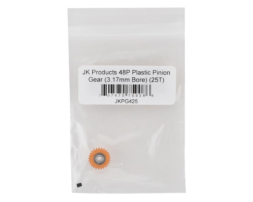 JKPG425 JK Products 48P Plastic Pinion Gear (3.17mm Bore) (25T)