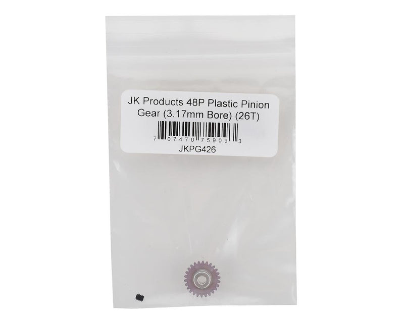 JKPG426 JK Products 48P Plastic Pinion Gear (3.17mm Bore) (26T)