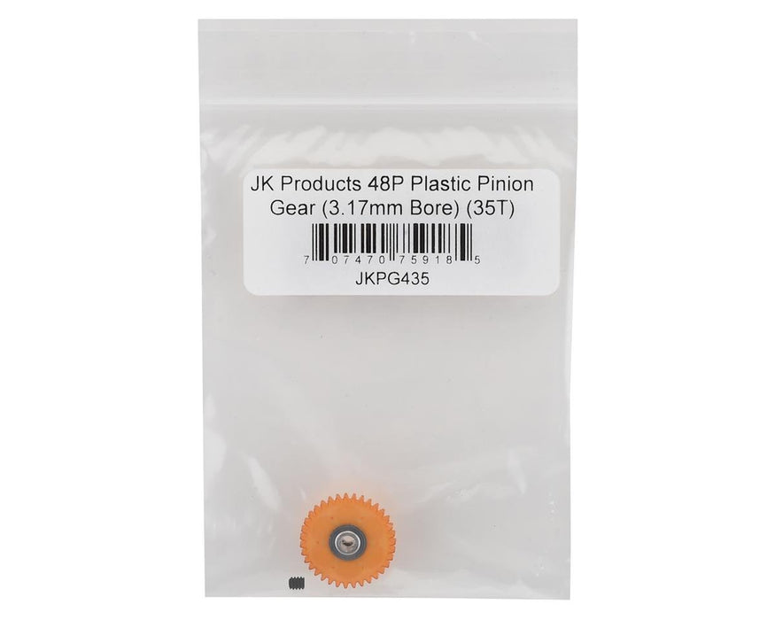 JKPG435 JK Products 48P Plastic Pinion Gear (3.17mm Bore) (35T)