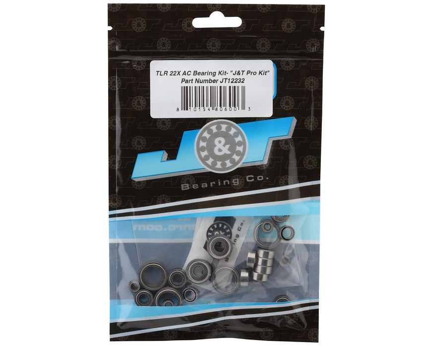 JT12232 J&T Bearing Co. TLR 22X AC Bearing Kit (Pro Kit)
