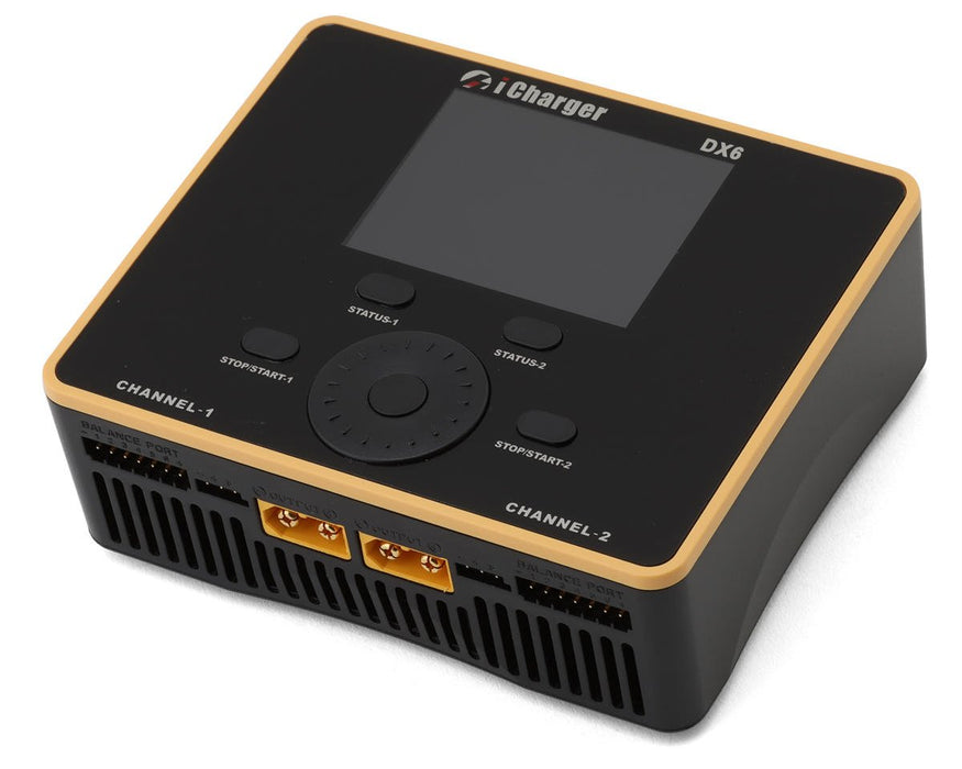 JUN-DX6 Junsi iCharger DX6 DC Dual LiPo/Life/NiMH/NiCD Battery Charger (6S/50A/1500W)