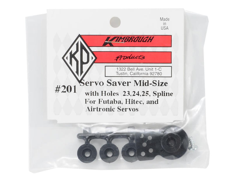 Kimbrough Mid Size Servo Saver (Futaba Hitec Airtronics) 201