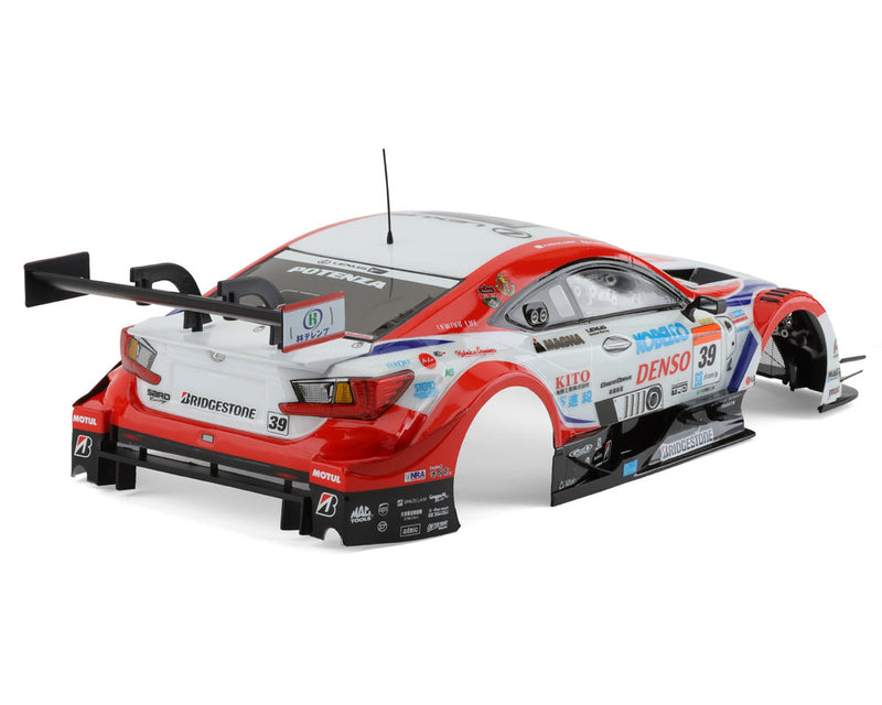 48660 Killerbody Denso Kobelco Sard RC F Pre-Painted 1/10 Touring Car Body (White/Red)