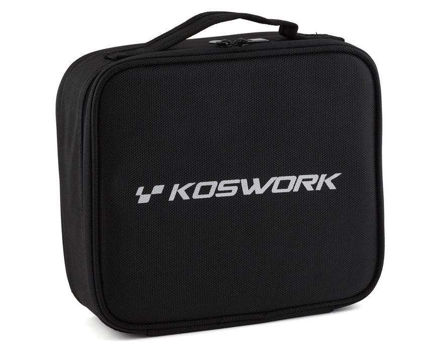 Koswork 260x230x95mm Hard Frame Motor/ESC/Servo/Receiver Bag (w/foam) KOS32418