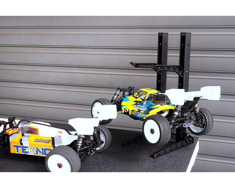 KOS50741 Koswork 2 Layer 1/10 & 1/8 Car Display Stand (200x240x475mm) W/Carrying Bag