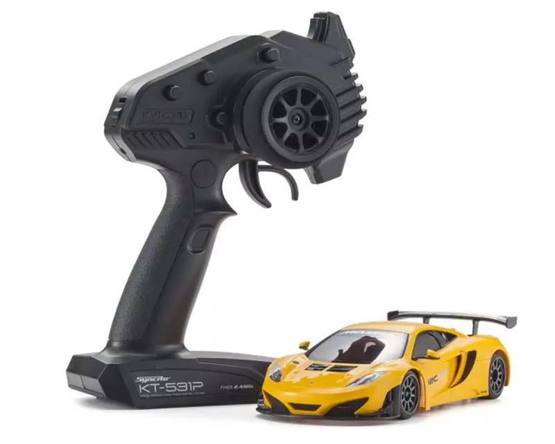 KYO32366OR Kyosho MR-04 RWD Mini-Z Readyset w/McLaren 12C GT3 2013 Body (Orange) w/KT-531P 2.4GHz Radio